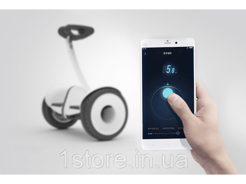 Гіроскутер Segway Xiaomi Ninebot S Mini White Ховерборд, фото 1
