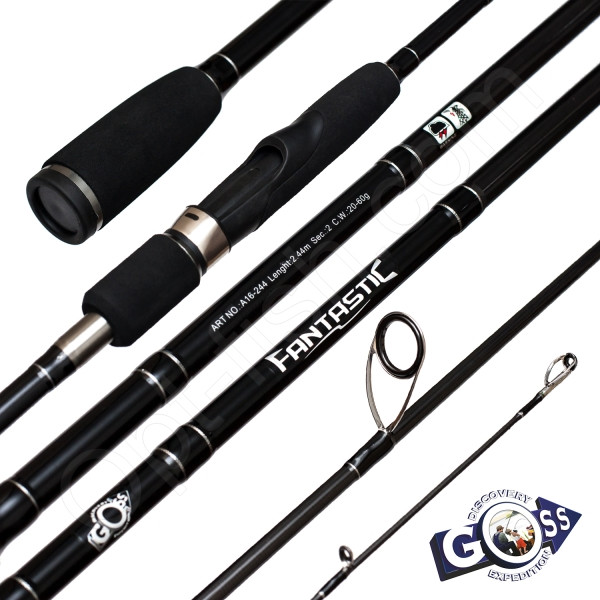 Вудилище спінінга ШТ2 Goss Fantastic A16-244 20-60g 2,44 *
