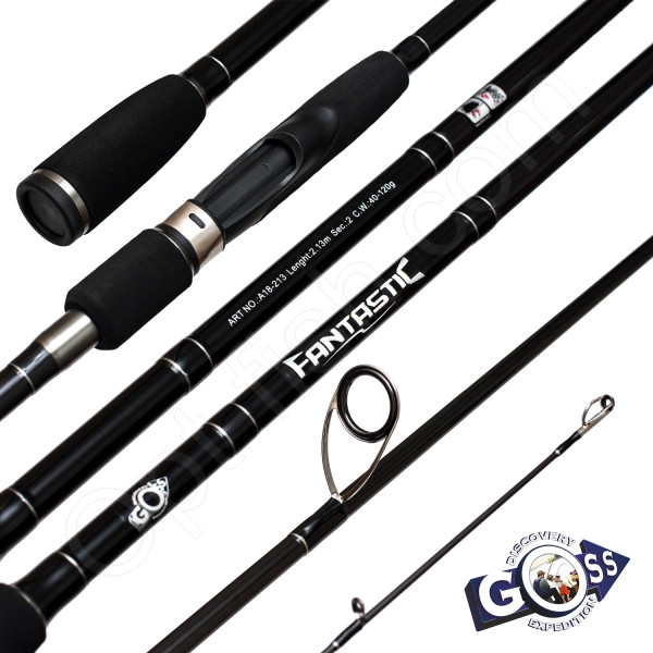 Спінінгове вудлище шт2 Goss Fantastic A18-213 40-120g 2,13 м *