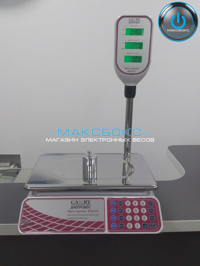 Весы настольные с поверкой Camry