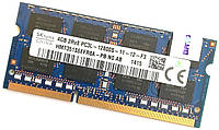 Оперативная память для ноутбука Hynix SODIMM DDR3L 4Gb 1600MHz 12800s 2R8 CL11 (HMT351S6EFR8A-PB N0 AB) Б/У