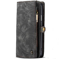 Чехол-кошелек CaseMe Retro Leather для Apple iPhone 11, Black