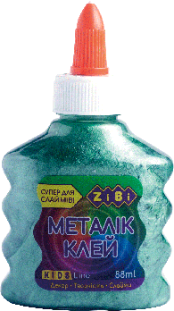Клей Zibi МЕТАЛІК (для слаймів) зелений 88 мл