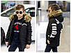 Зимова тепла куртка для хлопчиків, розміри на зріст 128 — 158, фото 5
