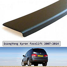 Пластикова захисна накладка заднього бампера для SsangYong Kyron facelift 2007 - 2014