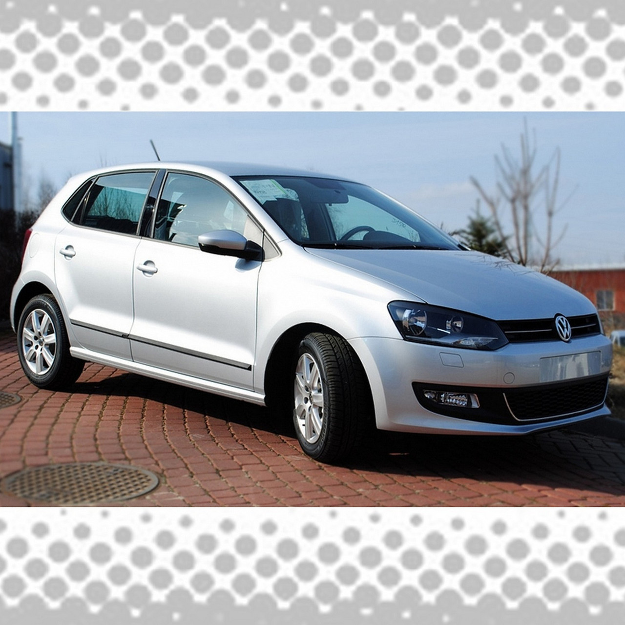 Молдинги на двері для Volkswagen Polo V 5dr / sedan 2009-2015