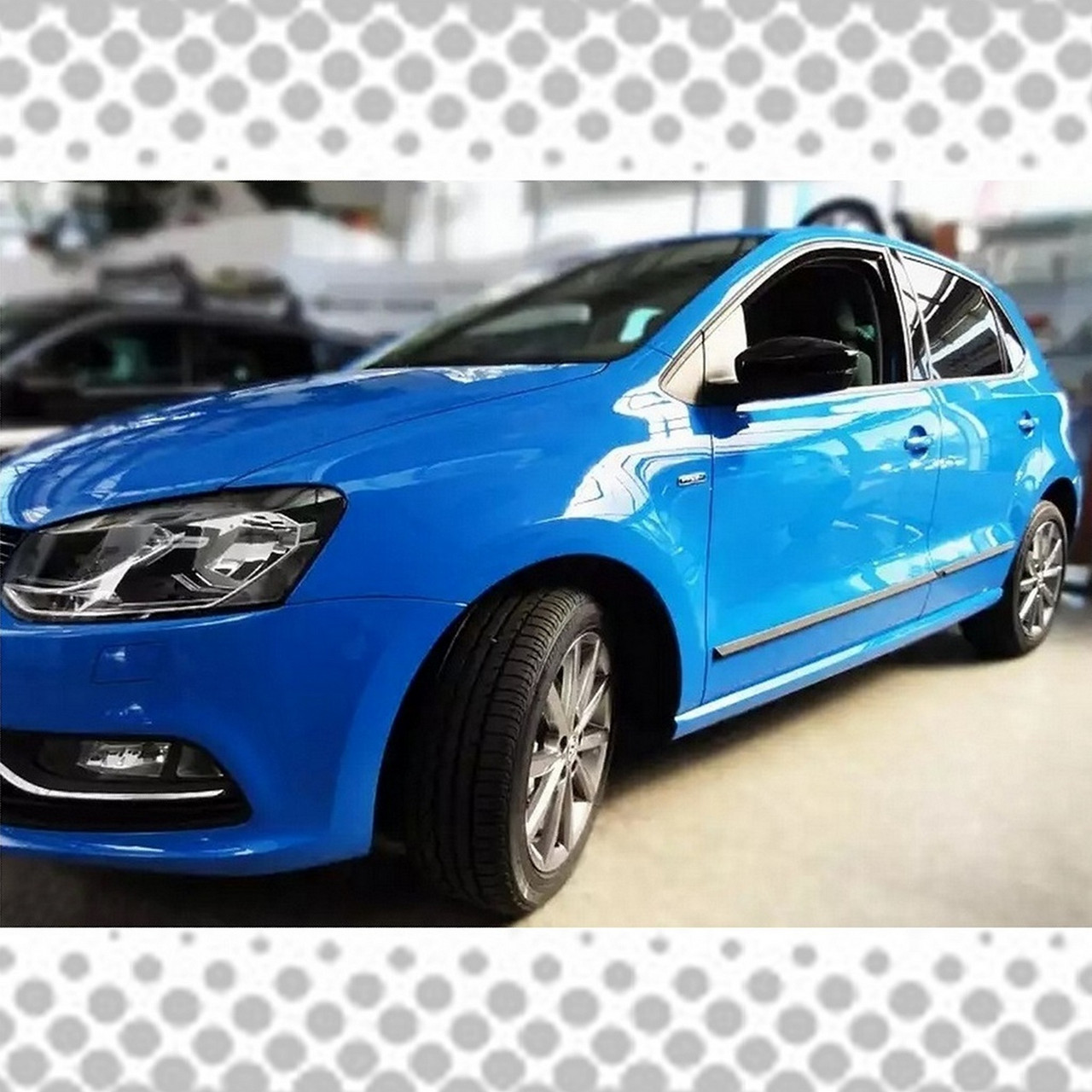 Молдинги на двері для Volkswagen Polo V 5dr / sedan lift. 2014-2017