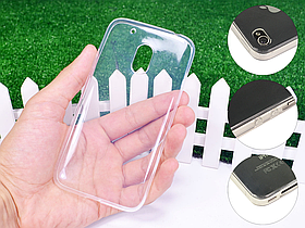 Ультратонкий 1 мм силіконовий чохол для Motorola Moto G4 Play XT1602