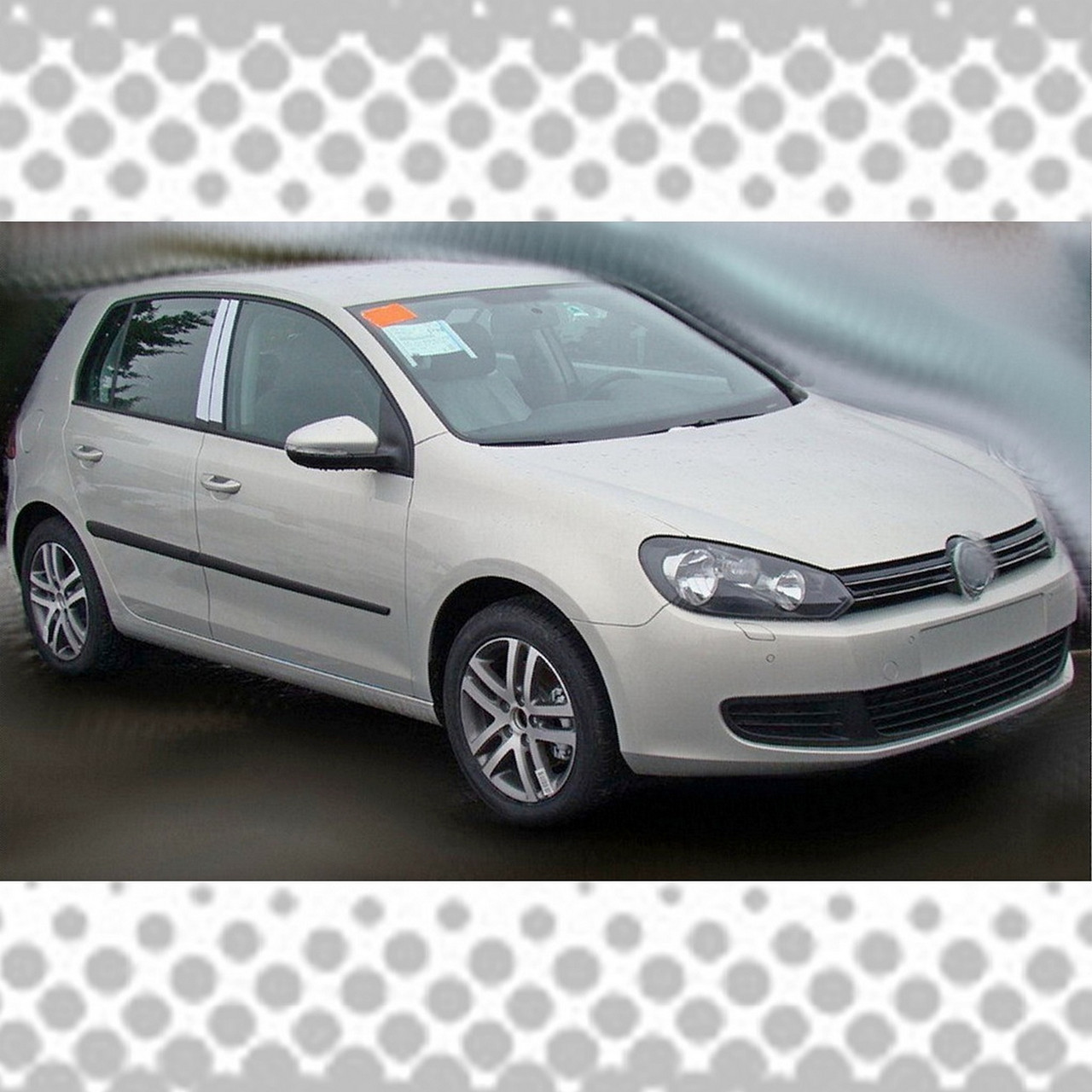 Молдинги на двері для Volkswagen Golf VI 5dr 2008-2013
