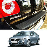 Захисна накладка на задній бампер для Volkswagen Passat B6 4-дверн. седан 2005-2010, фото 7