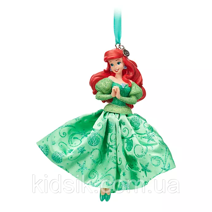 Ялинкові іграшки Дісней Аріель Disney Store Ariel 2019