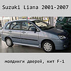 Молдинги на двері для Suzuki Liana 2001-2007