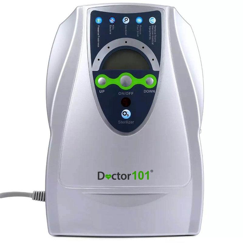 Потужний побутовий озонатор 3-в-1 для дезінфекції повітря, води і продуктів Doctor-101 Premium + Енциклопедія