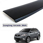 Пластикова захисна накладка заднього бампера для SsangYong Korando 2010-2017