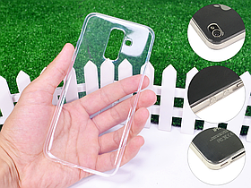 Ультратонкий 1 мм силіконовий чохол для Samsung Galaxy A6 Plus 2018 A605F