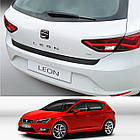 Пластикова накладка заднього бампера для Seat Leon III 3/5 door 2012-2020