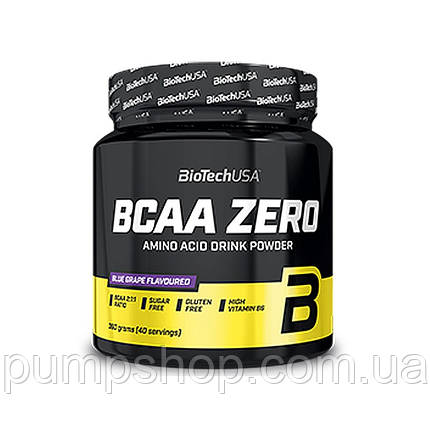 Амінокислоти БЦАА BioTech USA BCAA Zero 360 г (уцінка термін по 10.22) лимон, фото 1
