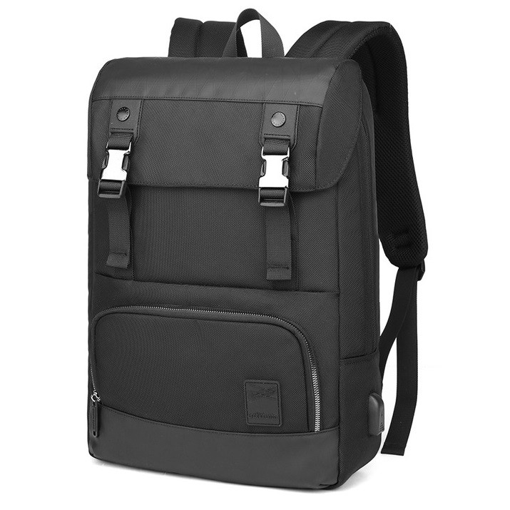Сучасний тонкий рюкзак Arctic Hunter B00361, з USB-портом, кишенею для ноутбука, RFID захистом, 22 л