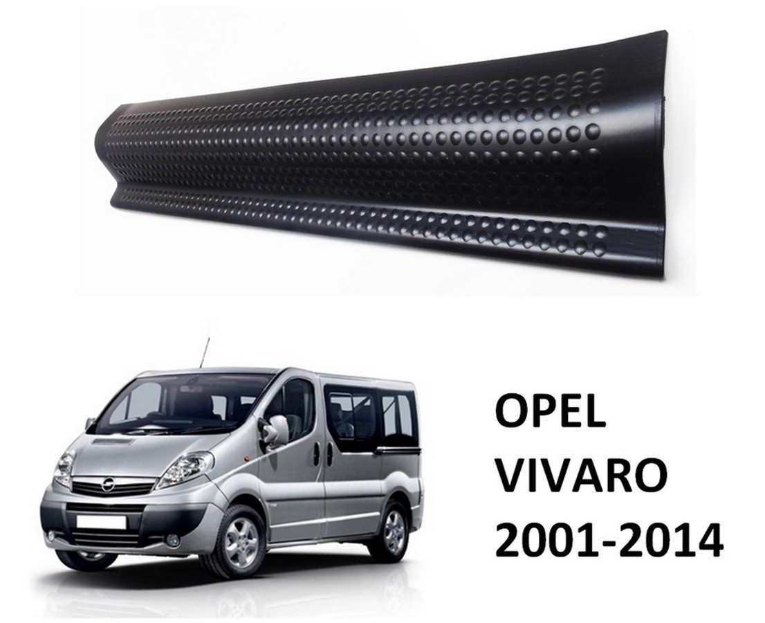 Пластикові захисні накладки на пороги для Opel Vivaro A 2001-2014