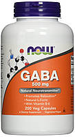 ГАБА Now Foods - GABA 500 мг (200 капсул)