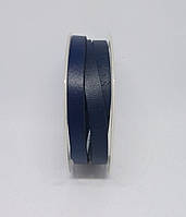 Кожзам плоский 8 мм блакитного кольору