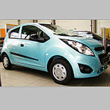 Молдинги на двері для Сhevrolet Spark M300 2009+, фото 3