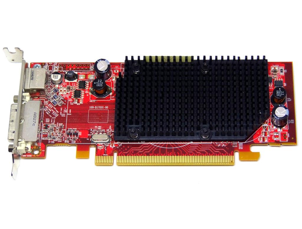 Відеокарта AMD Radeon HD 2400 Pro 256Mb PCI-Ex DDR2 64bit (DVI + sVideo) низькопрофільна