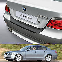 Пластиковая защитная накладка на задний бампер для BMW 5-series E60 2003-2010