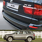 Пластикова захисна накладка на задній бампер для BMW X5 E70 2007-2013