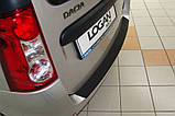 Захисна накладка на задній бампер для Renault Dacia Logan MCV I 2007-2012, фото 6