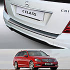 Пластикова захисна накладка на задній бампер для Mercedes-Benz C-Class W204T Touring 2011-2014