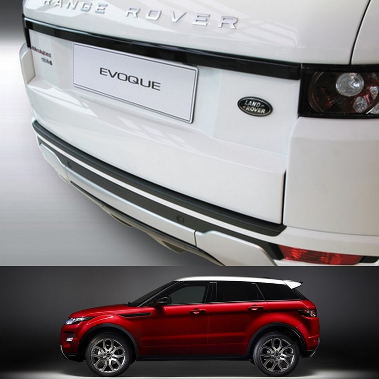 Пластикова захисна накладка на задній бампер для Range Rover Evoque Mk1 5dr 2011-2018