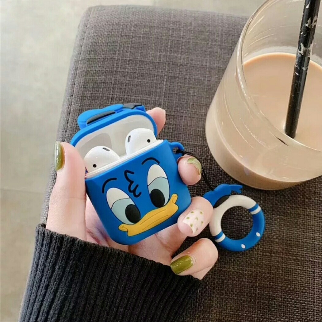 Силіконовий захисний чохол - Airpods Apple Дональд Дак Disney