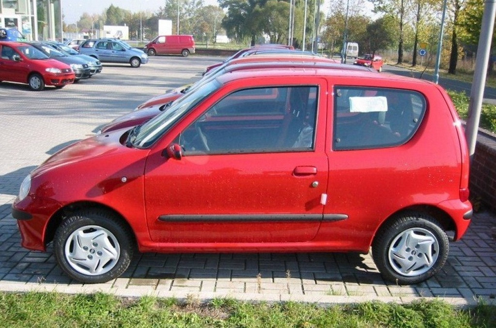 Молдинги на двері для Fiat Seicento 1998-2005 / Fiat 600 2005-2010, фото 1