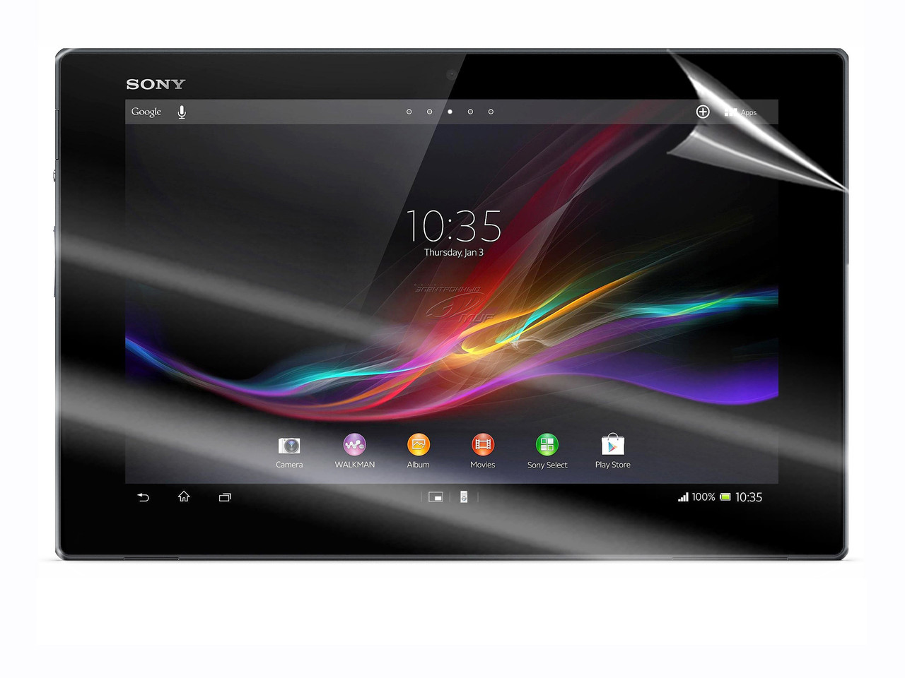 Глянсова захисна плівка для Sony Xperia Tablet Z