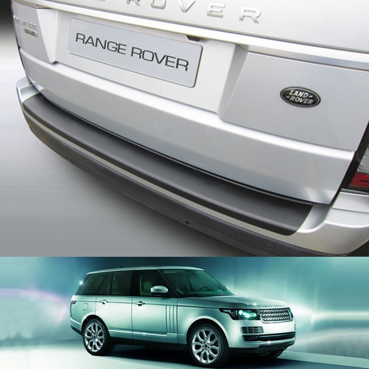 Пластикова захисна накладка на задній бампер для Range Rover 2013+