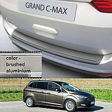 Пластикова захисна накладка на задній бампер для Ford Grand C-Max Mk2 LIFT 2015-2019