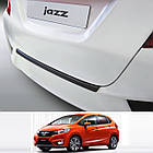 Пластикова захисна накладка на задній бампер для Honda Jazz / Fit (GK) Mk3 pre-LIFT 2015-2017
