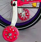 ВЕЛОСИПЕД ДИТЯЧИЙ IMPULS Kitty 14 Д. МАЛИНОВО-ФІОЛЕТОВИЙ, фото 6