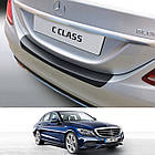 Пластикова захисна накладка на задній бампер для Mercedes-Benz C-Class W205 2014-2018