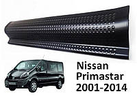 Пластиковые защитные накладки на пороги для Nissan Primastar 2001-2014