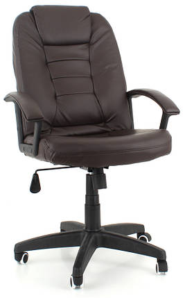 Крісло комп'ютерне офісне 7410 Dark Brown, фото 2