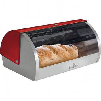 Хлібниця з нержавіючої сталі Berlinger Haus Metallic Red BH 1345