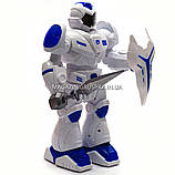 Робот «Робовоин-страж» Play Smart (звук, світло, рух, фрази англійською) 9891, фото 4