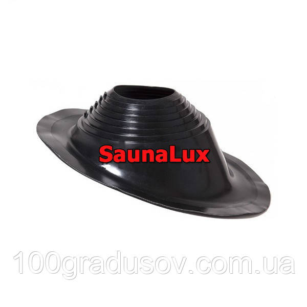 Прохід даху для димоходу SaunaLux ЧУ340 кутовий D180-340