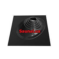 Проход кровли силиконовый SaunaLux ЧУ450 угловой 300-450