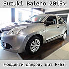 Молдинги на двері для Suzuki Baleno 2015+