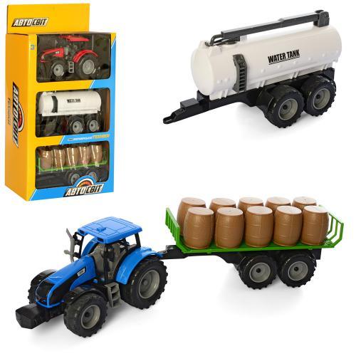 Трактор АвтоСвіт із цистернами AS-2019 з інерційним механізмом, фото 1