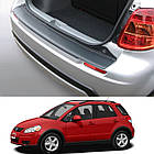 Пластикова захисна накладка на задній бампер для Suzuki SX4 2006-2014