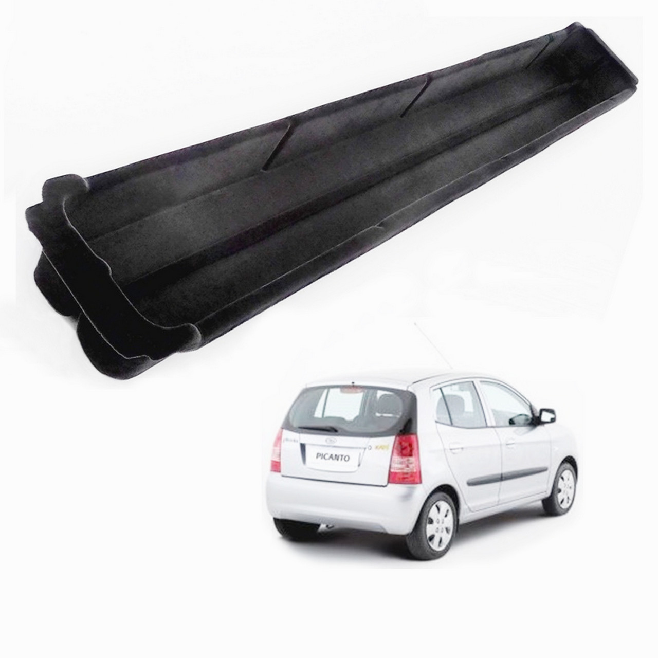 Полка-контейнер під штатну полку багажника для KIA Picanto Mk1 5dr 2004-2011